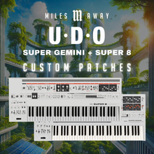 Load image into Gallery viewer, 64 Custom Patches for UDO Super Gemini & Super 8 by Miles Away