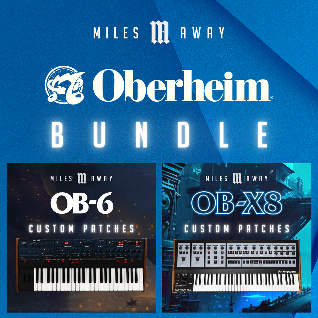 Oberheim Bundle (106 Custom Patches for Oberheim OB-6 and OB-X8) by Miles Away