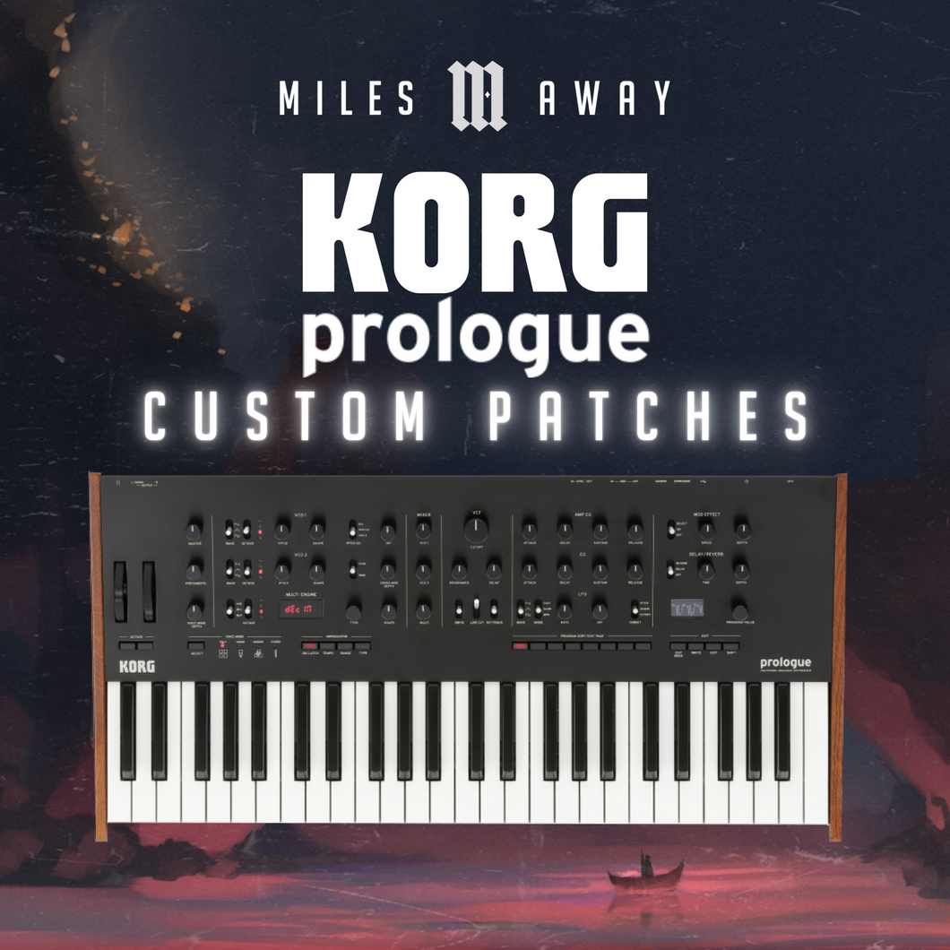 100 Korg Prologue Custom Patches by Miles Away